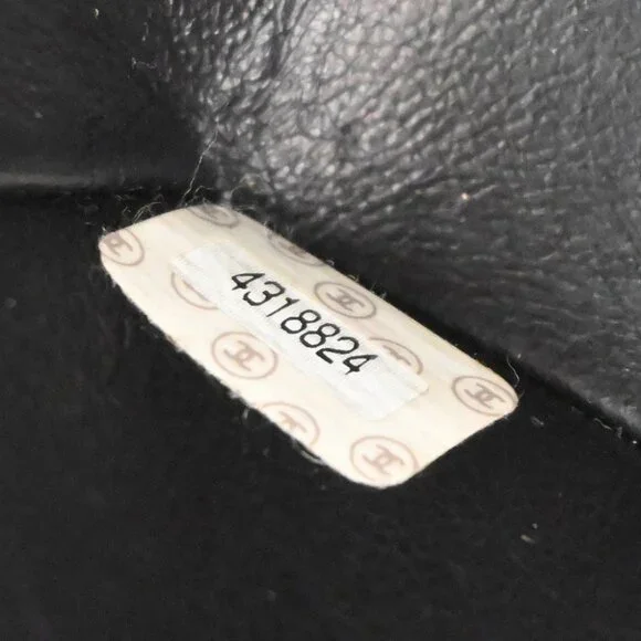 CHANEL CC Matelasse 30 Chain Shoulder Bag Leather Black - Picture 13 of 14